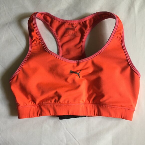 Puma Dry Cell Compression Racerback Sports Bra - Picture 1 of 11